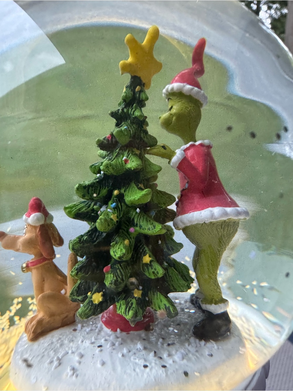 Dr. Seuss's The Grinch™ Light-Up Snow Globe - Picture 12 of 17